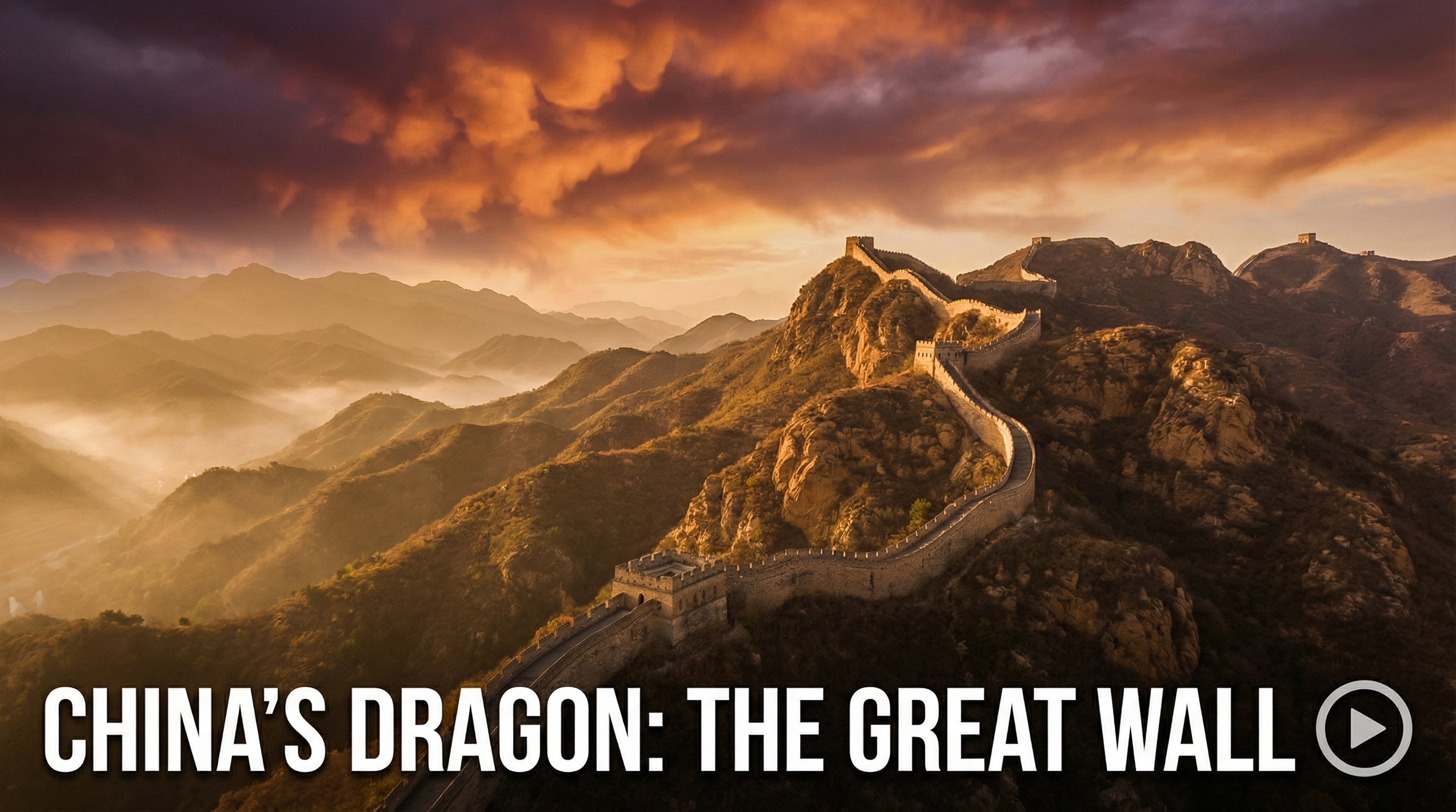 反差靓女旅行视频长城之巅